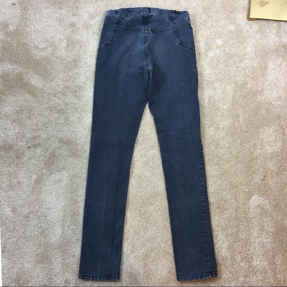 Silence & Noise Black Fade Button Fly Jeans 26 - image 4